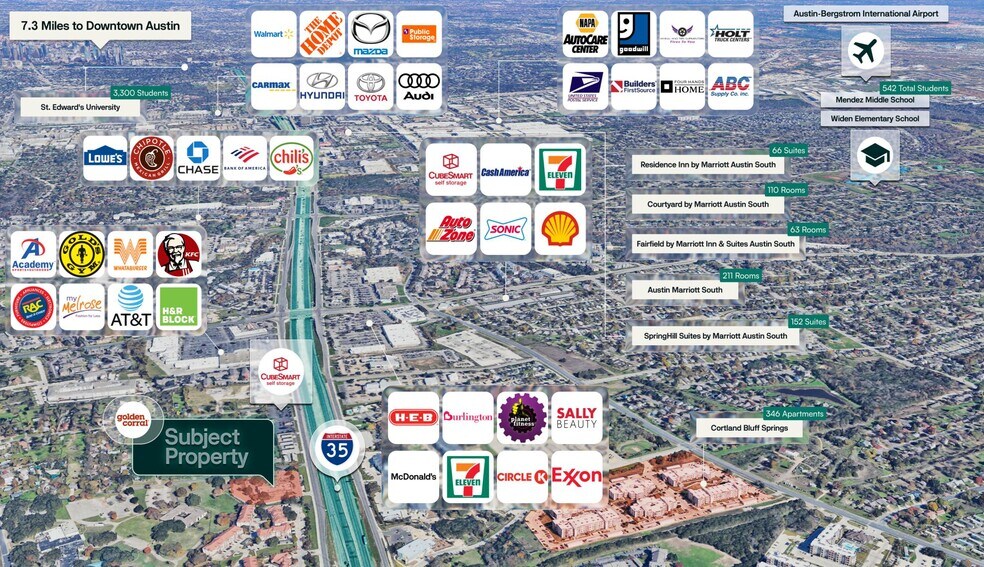 More Photos Of 7300 S Interstate 35, Austin Restaurant For Sale