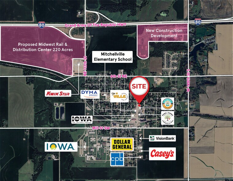 More Photos Of 211 Center Ave N, Mitchellville Land For Lease