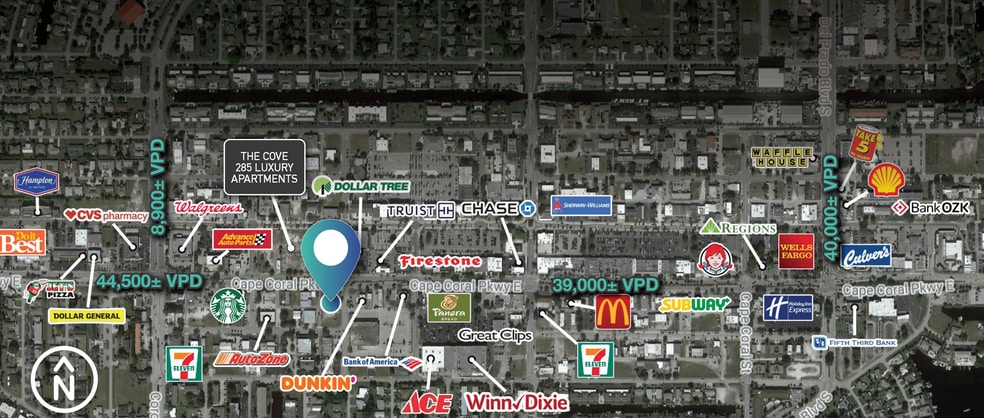 More Photos Of 876 Cape Coral Pky E, Cape Coral Freestanding For Lease