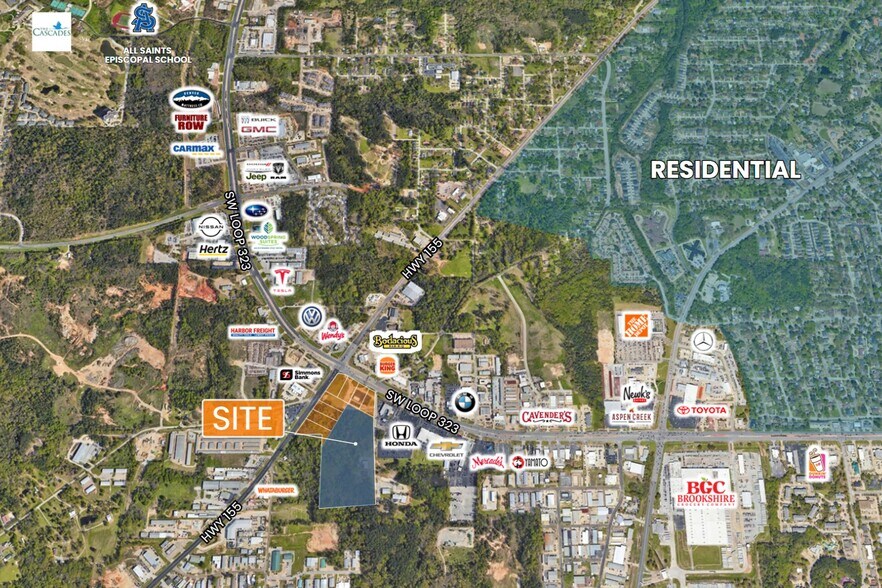 More Photos Of 12229 State Hwy 155 hwy, Tyler Land For Lease