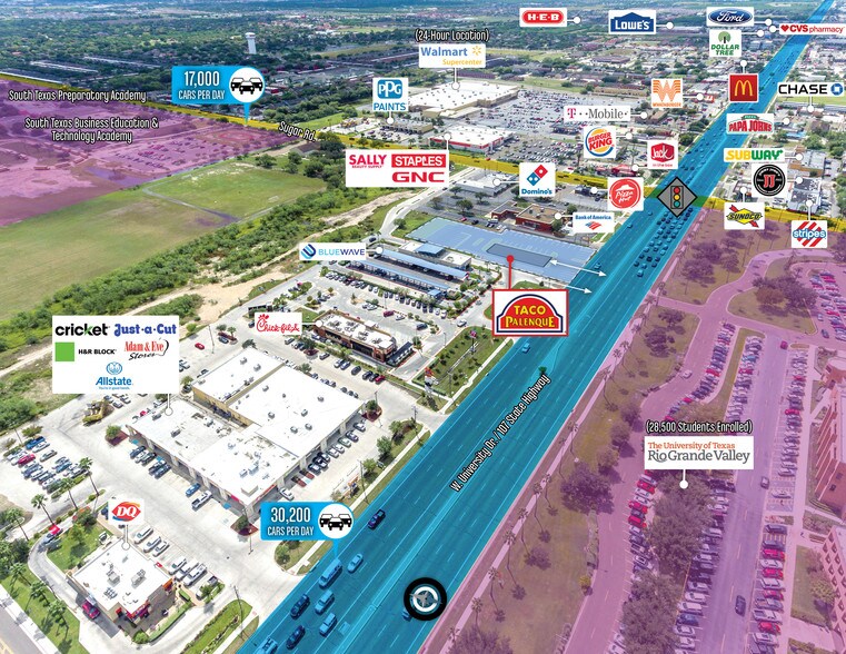 More Photos Of 1414 W University Dr, Edinburg Fast Food For Sale