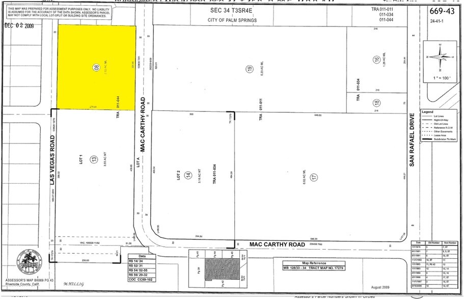 More Photos Of Radio Rd @ Indian Canyon, Palm Springs Land For Sale