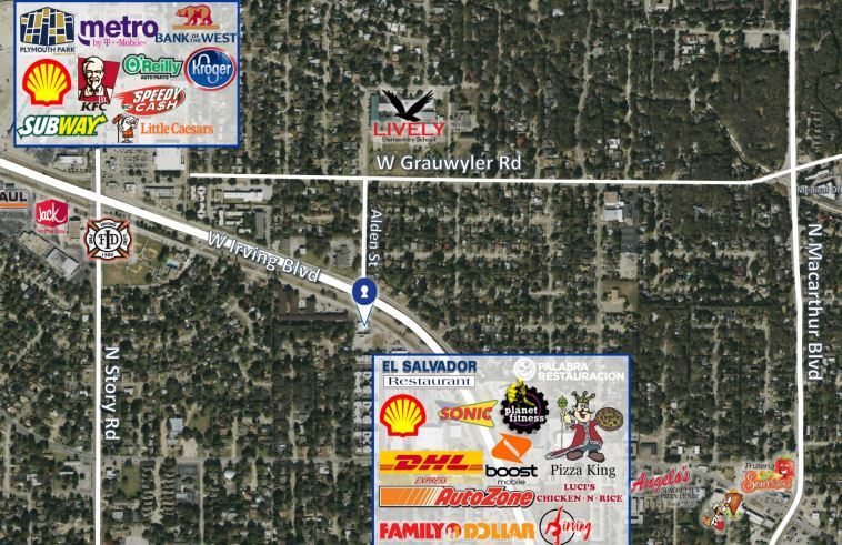 More Photos Of 1922 W Irving Blvd, Irving Land For Lease