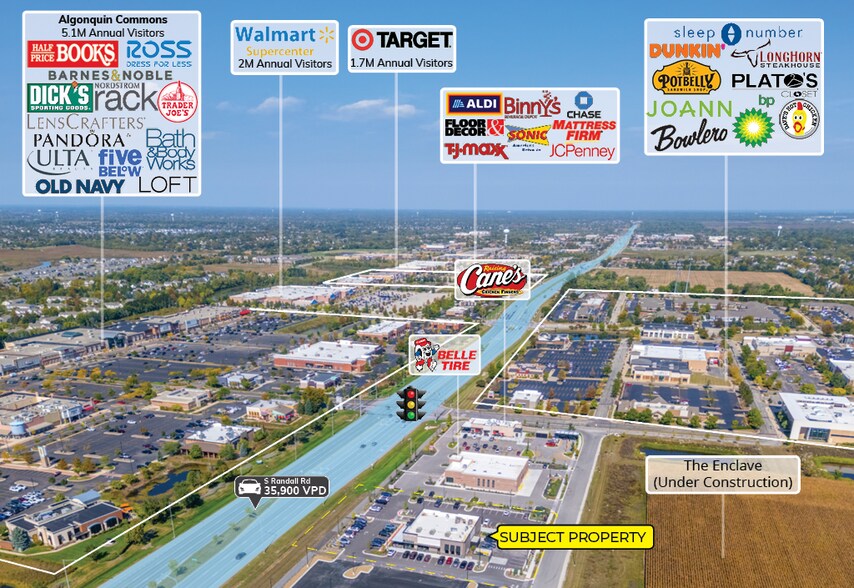 More Photos Of 1721 Randall Rd, Algonquin Restaurant For Sale