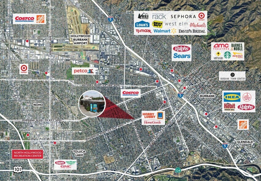 More Photos Of 2316-2320 W Magnolia Blvd, Burbank Storefront Retail Office For Sale