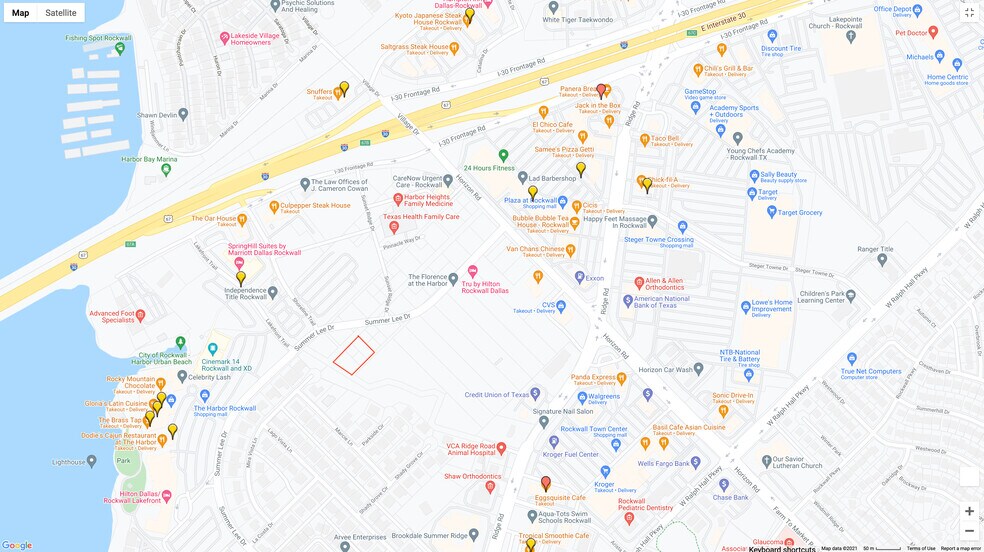 More Photos Of TBD Summer Lee, Rockwall Land For Sale