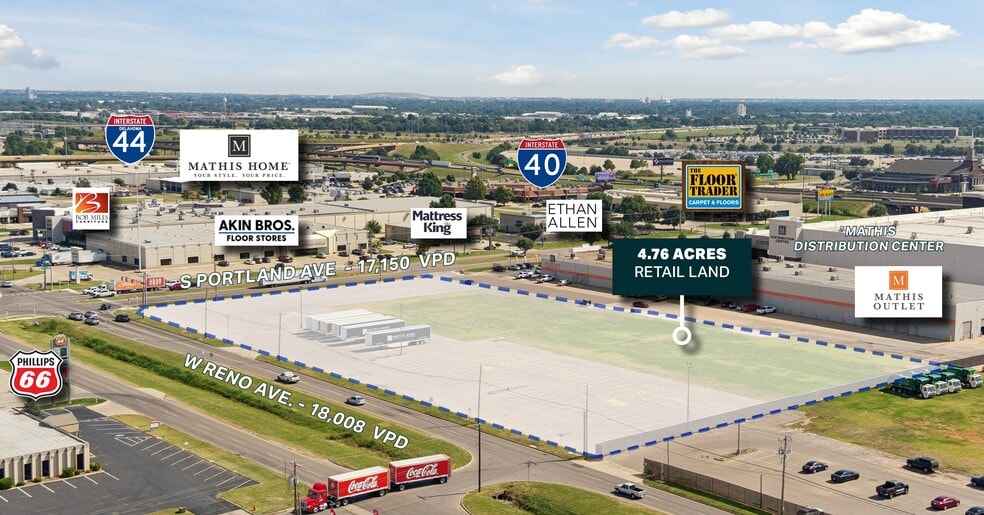 Primary Photo Of 3700 W Reno Ave, Oklahoma City Land For Sale