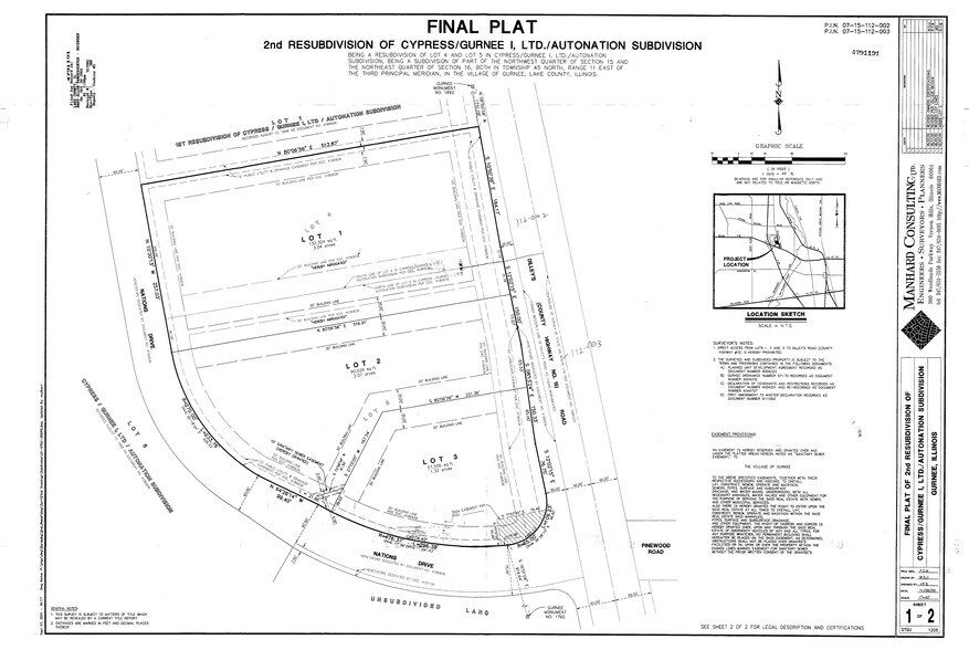 More Photos Of 1525 Nations Dr, Gurnee Land For Sale