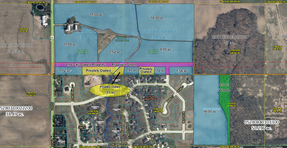 More Photos Of 2903 County Road B, Manitowoc Land For Sale
