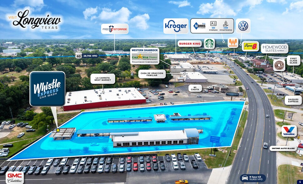 More Photos Of 330 N Spur 63, Longview Carwash For Sale