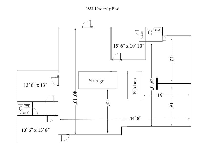 More Photos Of 1851 University Blvd S, Jacksonville Office For Lease