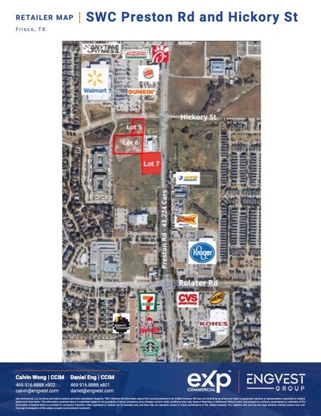 Primary Photo Of SWC Preston & Hickory, Frisco Land For Sale