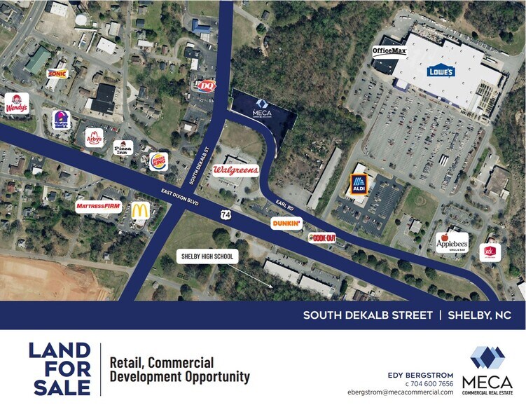 Primary Photo Of S Dekalb St and Earl Rd, Shelby Land For Sale