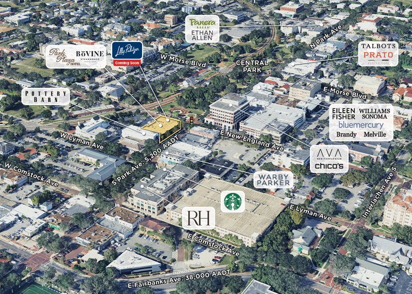 More Photos Of 307 S Park Ave, Winter Park Hotel For Lease
