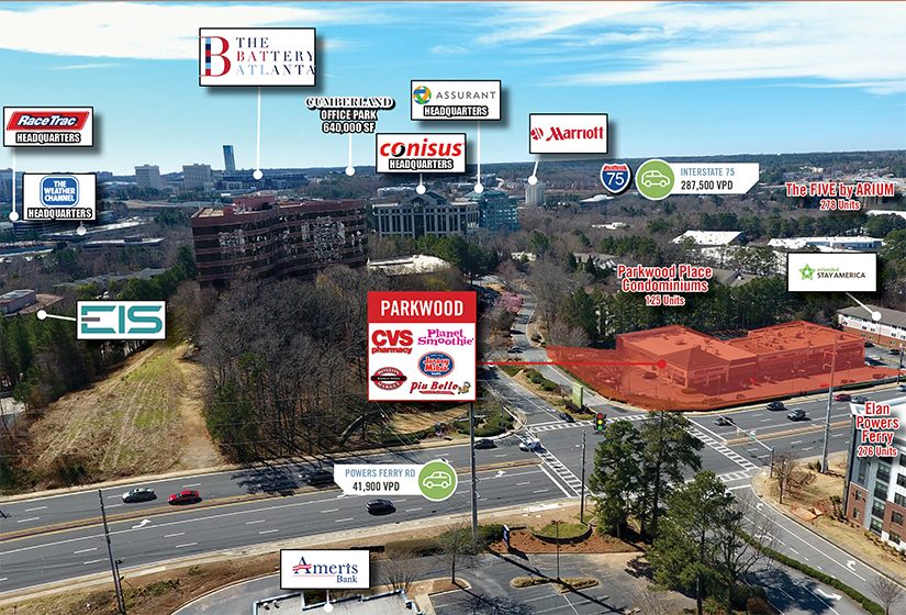 More Photos Of 2014 Powers Ferry Rd SE, Atlanta General Retail For Lease