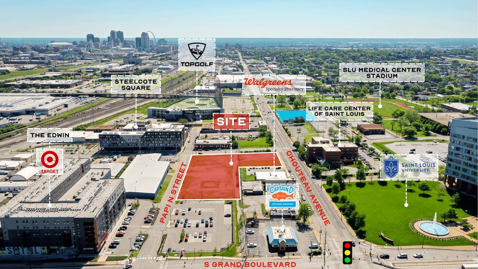 Primary Photo Of 3540 Papin St, Saint Louis Land For Sale