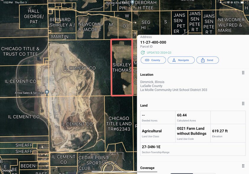 More Photos Of 380 3179th Rd, La Salle Land For Sale