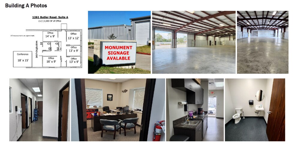 More Photos Of 1261 Butler Rd, League City Warehouse For Sale