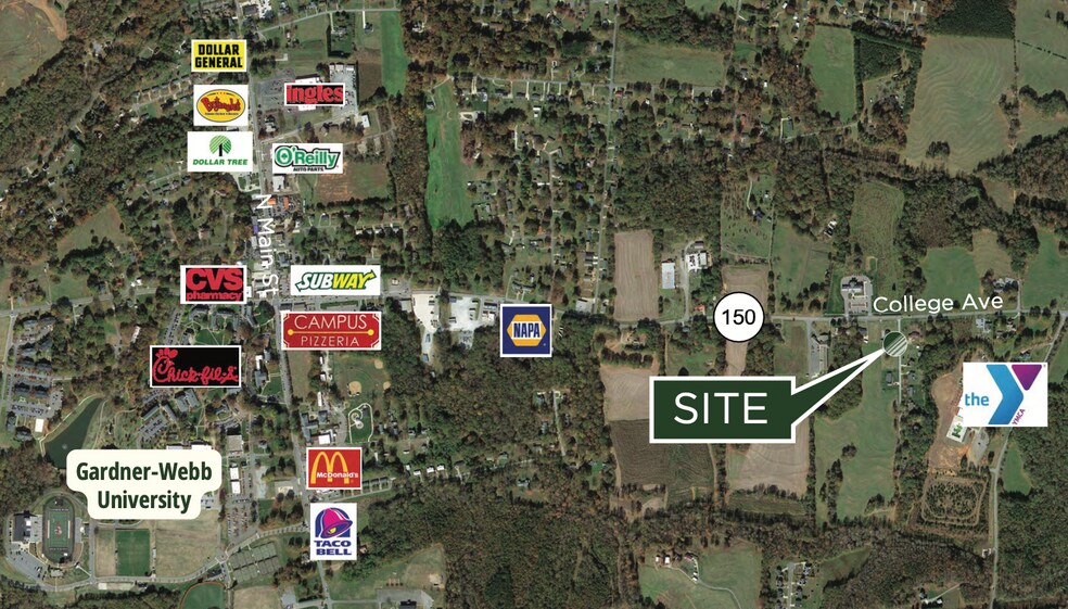 More Photos Of college ave, Boiling Springs Land For Sale
