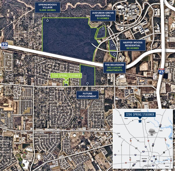 Primary Photo Of 3206 Spring Stuebner Rd, Spring Land For Lease