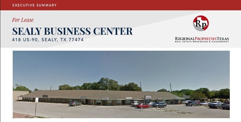 More Photos Of 418 Highway 90 W, Sealy Storefront For Sale