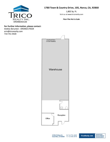More Photos Of 1780 Town & Country Dr, Norco Manufacturing For Lease