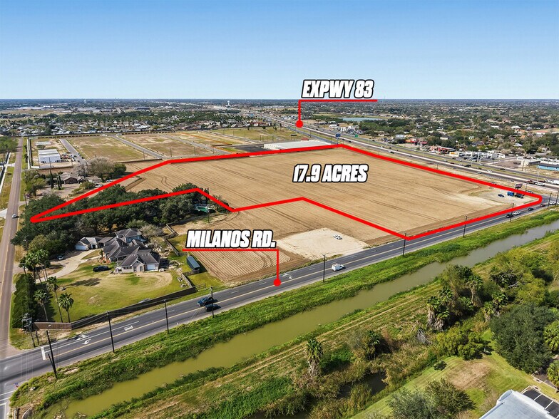 More Photos Of Interstate 2 & Expy @ N. Milano Road, Weslaco Land For Sale