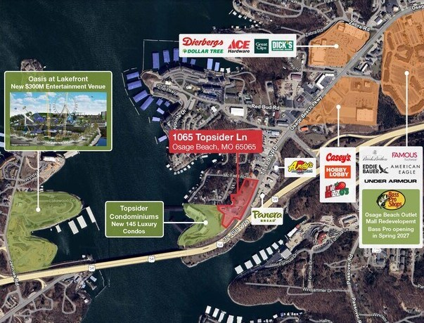 More Photos Of 1065 Topsider Ln, Osage Beach Land For Lease