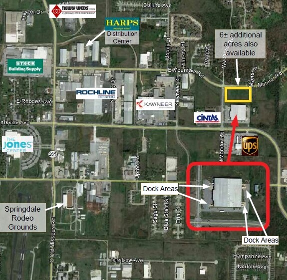 More Photos Of 603 N Monitor Rd, Springdale Warehouse For Lease