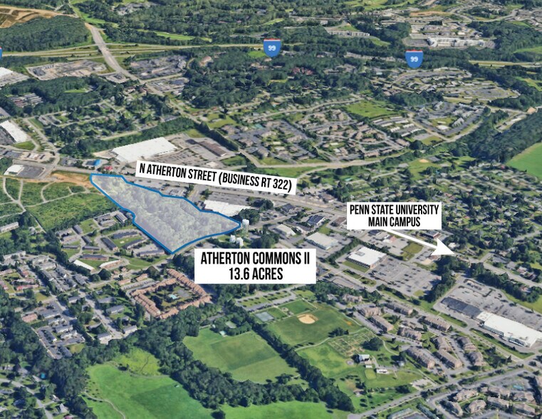 More Photos Of 1694 N Atherton St, State College Land For Sale