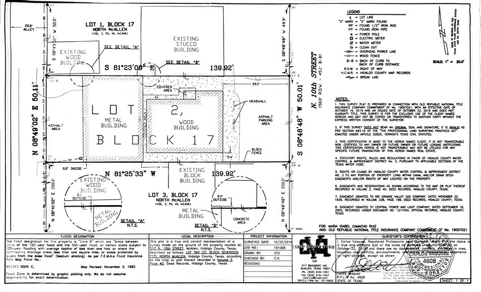 More Photos Of 517 N 10th St, McAllen Freestanding For Sale