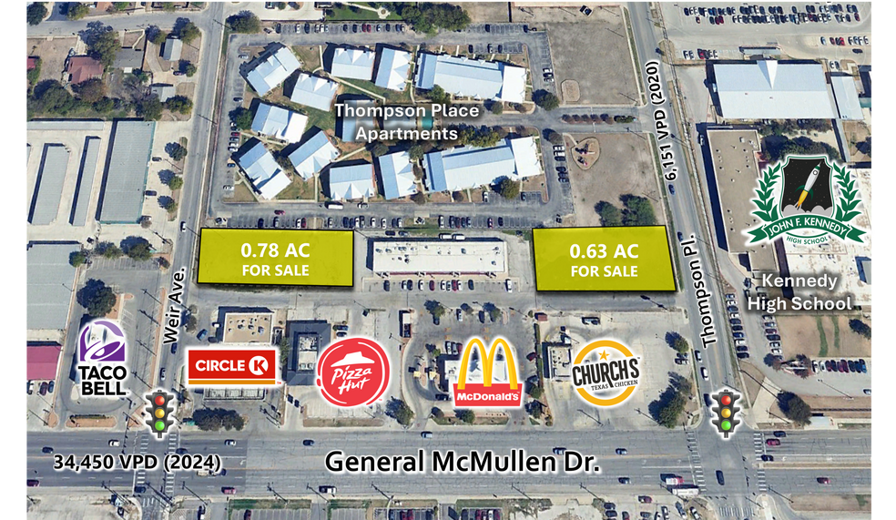 More Photos Of 1816 S General McMullen Dr, San Antonio Land For Sale