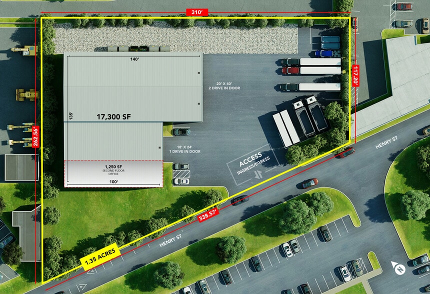 More Photos Of 46 Henry St, Secaucus Manufacturing For Sale