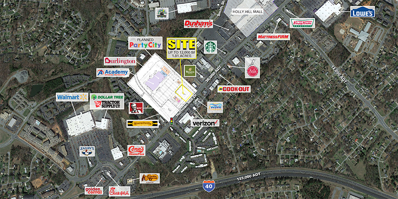More Photos Of 521 Huffman Mill Rd, Burlington Restaurant For Lease