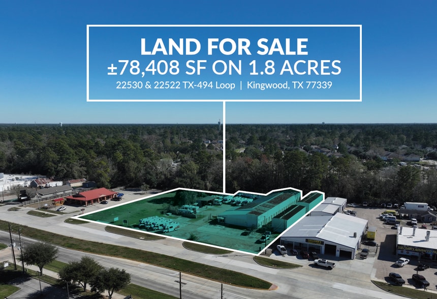 Primary Photo Of 22530 TX-494 loop, Kingwood Land For Sale