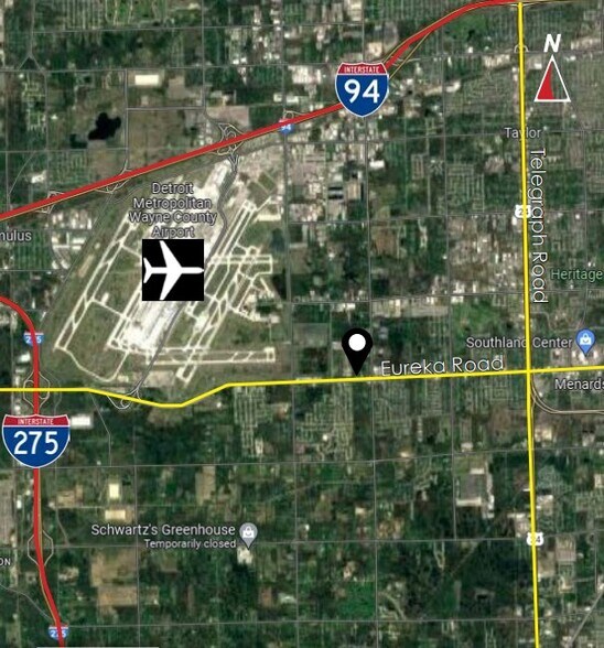 More Photos Of 27736 Eureka Rd, Romulus Industrial For Sale