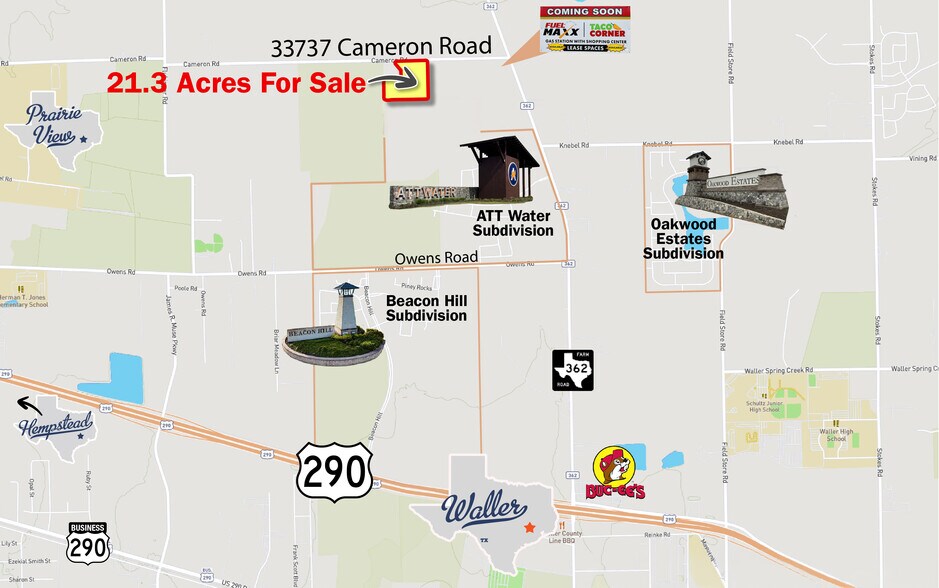 More Photos Of 33737 Cameron Rd, Waller Land For Sale