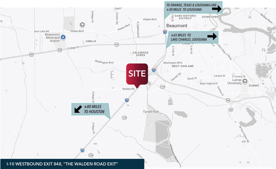More Photos Of 3850 Interstate 10 S, Beaumont Land For Lease