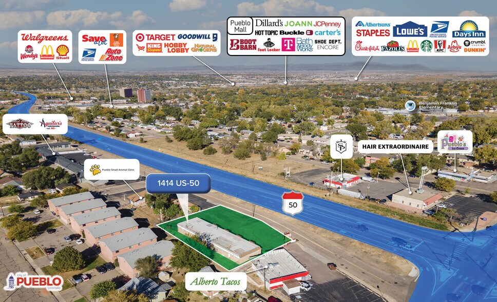 More Photos Of 1414 Us-50 Byp, Pueblo Freestanding For Sale