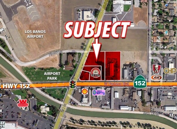 Primary Photo Of 828, 846, 850 W Pacheco Blvd, Los Banos Land For Sale