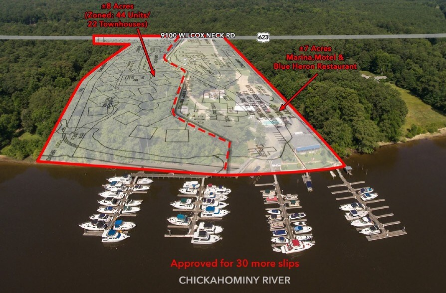More Photos Of 9100 Wilcox Neck Rd, Charles City Marina For Lease