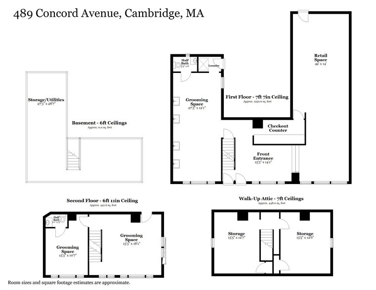 More Photos Of 489 Concord Ave, Cambridge Veterinarian Kennel For Sale