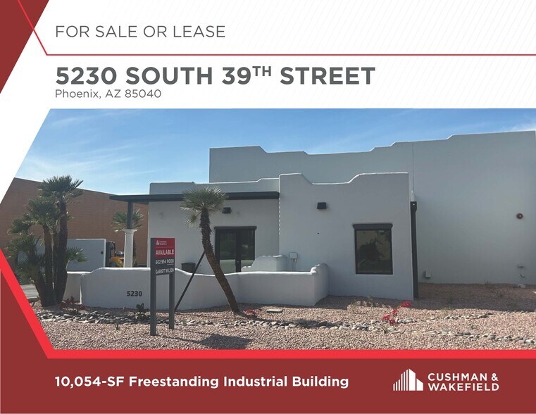 Primary Photo Of 5230 S 39th St, Phoenix Warehouse For Sale