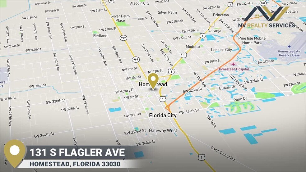 Primary Photo Of 131 S Flagler Ave, Homestead Storefront Retail Office For Sale