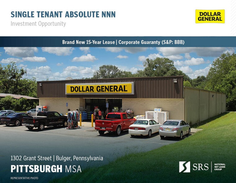 1302 Grant St, Bulger, PA 15019 Freestanding For Sale