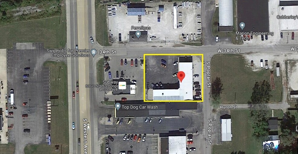 More Photos Of 3409 S Western Ave, Marion General Retail For Sale