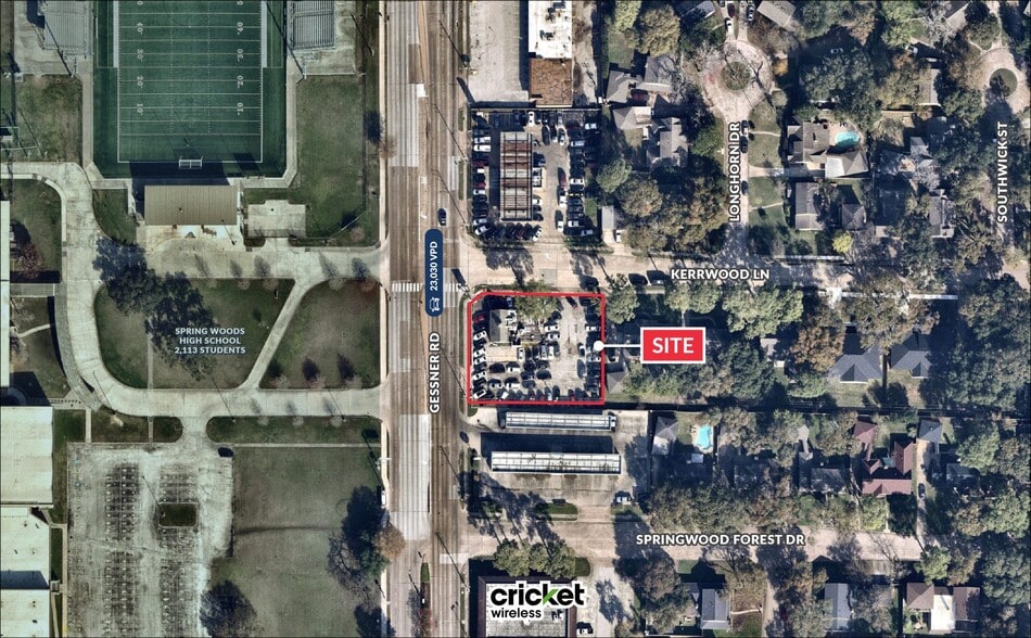Primary Photo Of 2060 Gessner Rd, Houston Land For Lease