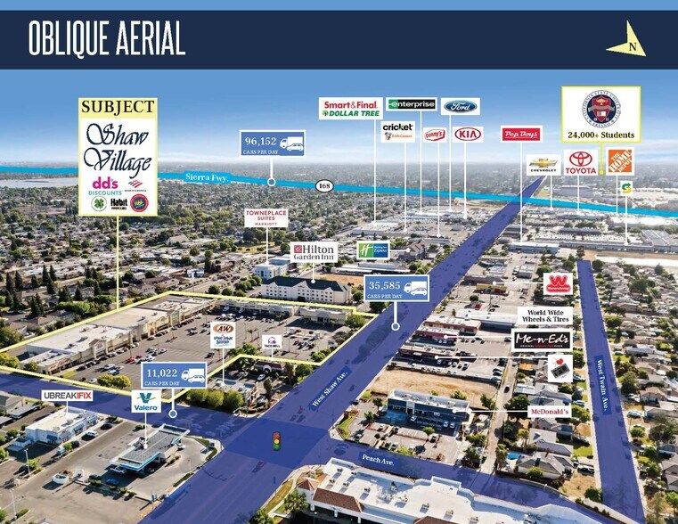 More Photos Of 424-460 W Shaw Ave, Clovis Storefront For Sale