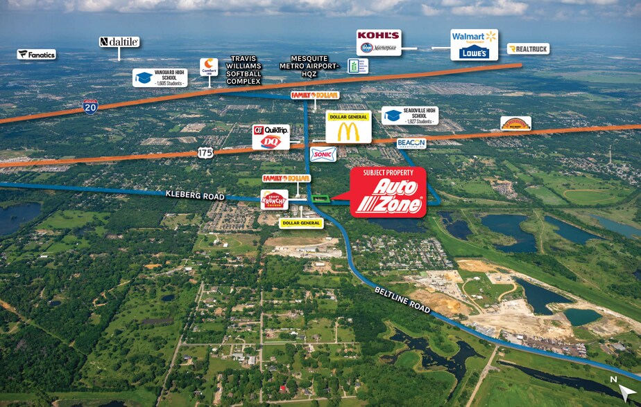More Photos Of 2450 S Belt Line Rd, Dallas Freestanding For Sale