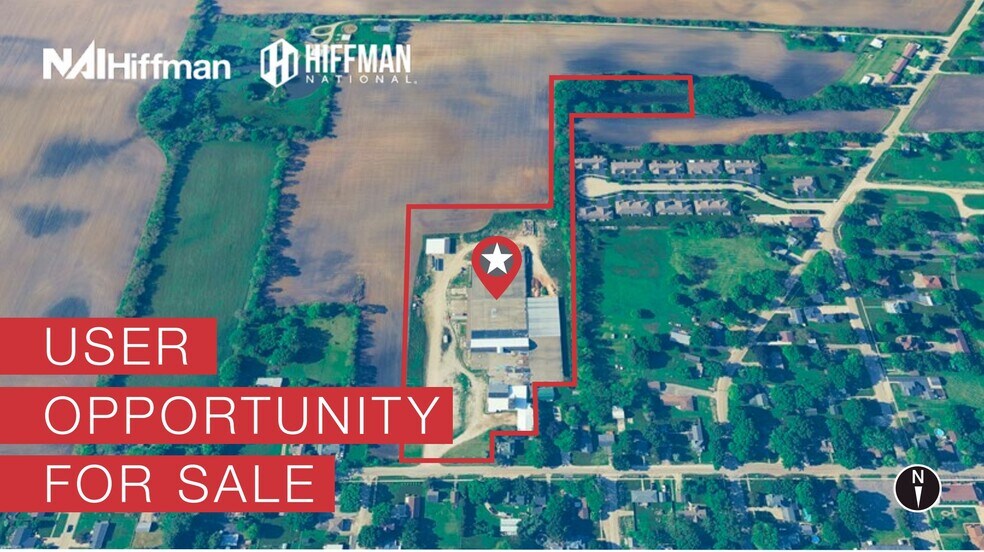 Primary Photo Of 327 E Lasalle St, Somonauk Truck Terminal For Sale